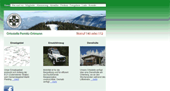 Desktop Screenshot of bergrettung-pernitz.at