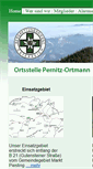 Mobile Screenshot of bergrettung-pernitz.at